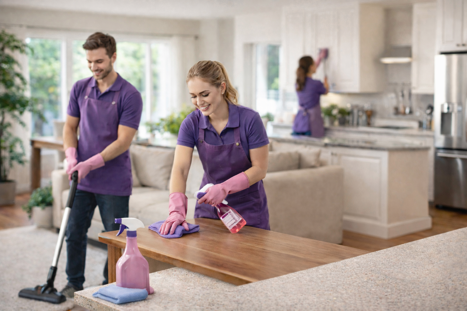 Briight professional cleaning services for homes in Kitchener, Waterloo, Cambridg and Guelph